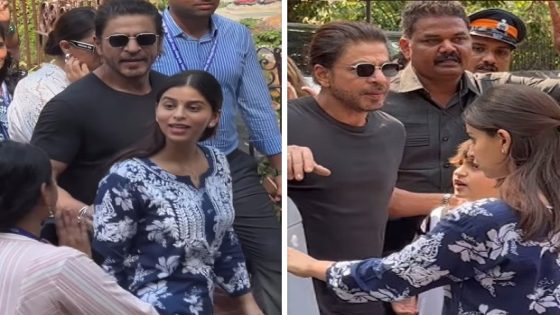 Shah Rukh Khan casts vote with Gauri, Aryan, Suhana, and AbRam in Lok Sabha Election 2024 2024 : Bollywood News – MASHAHER