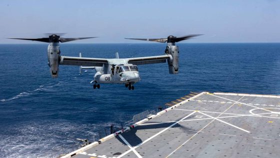 V-22 Osprey could see second life, with new drive system, wings in 2050s – MASHAHER