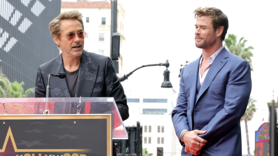 Robert Downey Jr. Roasts Chris Hemsworth at Walk of Fame Ceremony – MASHAHER