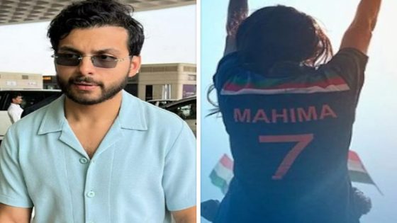 Shikhar Pahariya cheers for Janhvi Kapoor’s cricket skills in Mr & Mrs Mahi : Bollywood News – MASHAHER