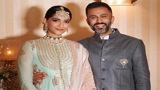 Sonam Kapoor Ahuja and Anand Ahuja share lovey-dovey posts on social media along with son Vayu on their anniversary : Bollywood News – MASHAHER