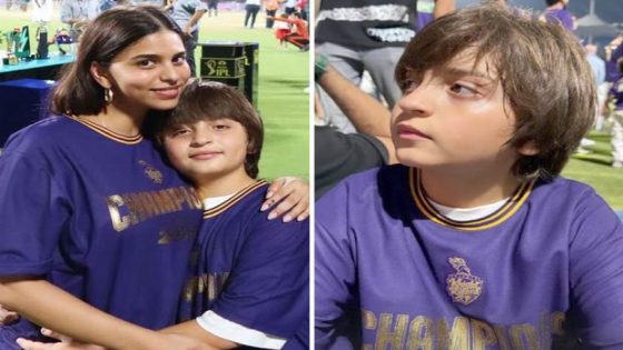 Suhana Khan pens loving note for AbRam Khan ringing in 11th birthday after KKR’s IPL 2024 win against SRH, see post 11 : Bollywood News – MASHAHER