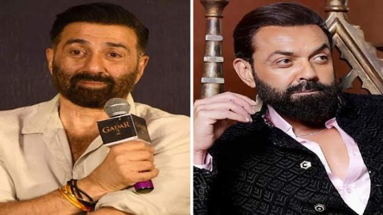 Sunny Deol’s “Dhai kilo ka haath” still packs a punch: Bobby Deol’s shocking confession on The Kapil Sharma Show : Bollywood News – MASHAHER