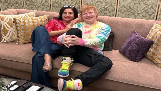 The Great Indian Kapil Show: When Farah Khan commented on Ed Sheeran songs saying, “Kya Maiyyat Ke Gaane Baja Raha Hai” at the party hosted for him : Bollywood News – MASHAHER