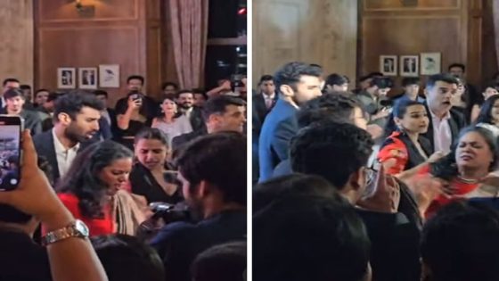 Vidya Balan, Aditya Roy Kapur, Siddharth Roy Kapur and Kunaal Roy Kapur burn the dance floor on ‘Jumma Chumma De De’ at a wedding, watch : Bollywood News – MASHAHER