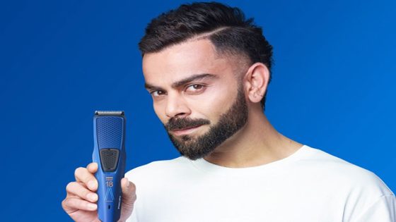 Virat Kohli turns co-designer with Philips India; launches a limited-edition trimmer : Bollywood News – MASHAHER