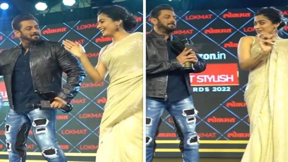 When Sikandar stars Salman Khan and Rashmika Mandanna grooved to the beats of Pushpa’s ‘Saami Saami’, watch : Bollywood News – MASHAHER