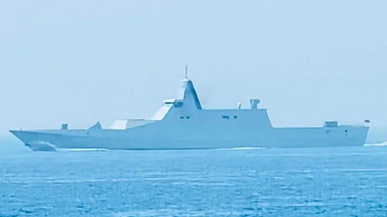 China’s Mysterious Stealthy Warship Has Headed Out To Sea – MASHAHER