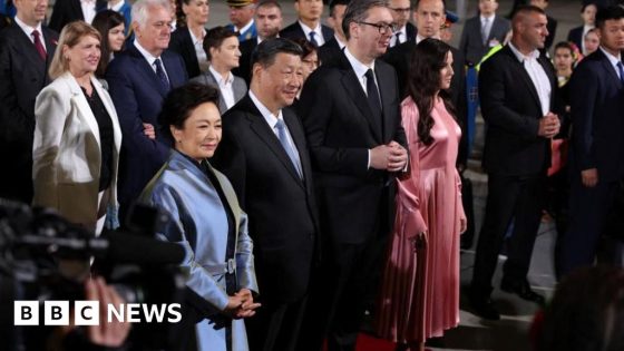 China's Xi gets red-carpet welcome in Serbia – MASHAHER