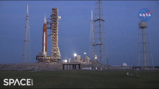 Time-Lapse Of NASA’s Artemis 1 Moon Rocket Landing At Launch Pad 39B – MASHAHER