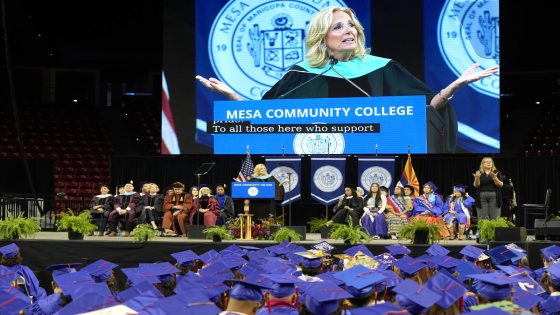 Jill Biden tells Arizona college graduates to tune out people who tell them what they ‘can’t’ do – MASHAHER