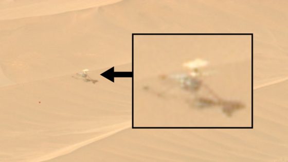 NASA’s Perseverance Rover Spots Mars Helicopter Ingenuity That Flew For The 72nd And Final Flight – MASHAHER