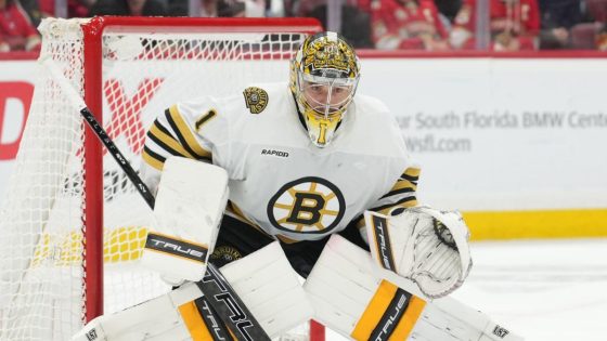 Game 1 takeaways: Stellar Swayman leads Bruins to 5-1 win vs. Panthers – MASHAHER