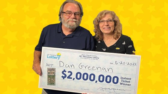 ‘I started crying.’ NC man scores $2 million jackpot that partner thought was a joke. – MASHAHER