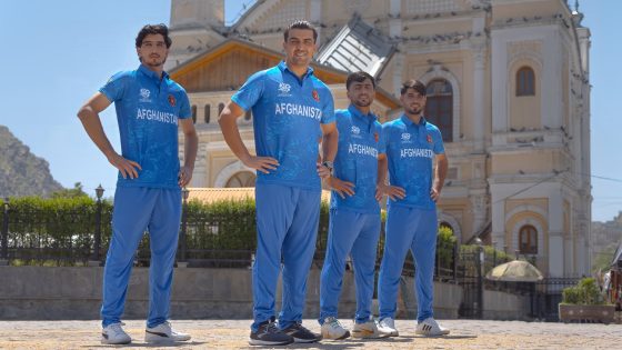 Afghanistan sparkle in refreshing T20 World Cup jersey – MASHAHER