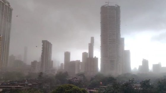 Massive Dust Storm, Season’s First Rain In Mumbai, Airport Ops Affected – MASHAHER