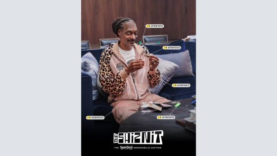 Snoop Dogg to Auction His Own Memorabilia: ‘The Shiznit’ – MASHAHER