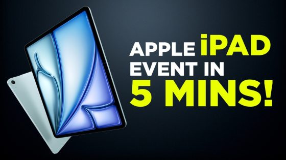 Apple iPad event highlights under 5 minutes: New iPad Pro, iPad Air, Apple Pencil Pro & more – MASHAHER