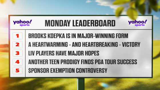 Monday Leaderboard: Brooks Koepka is ready to slow the Scottie Scheffler train – MASHAHER