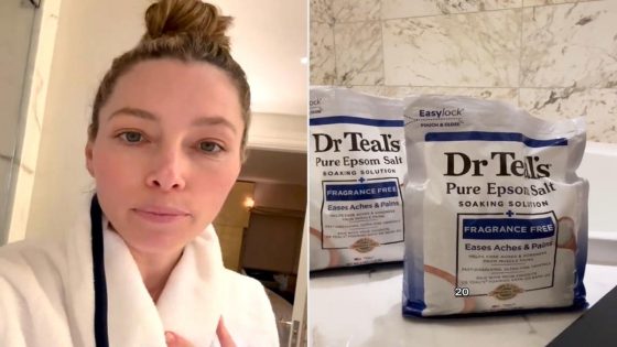 Jessica Biel Soaked in 20 Lbs. of Epsom Salt Before Met Gala — What Are the Benefits? – MASHAHER