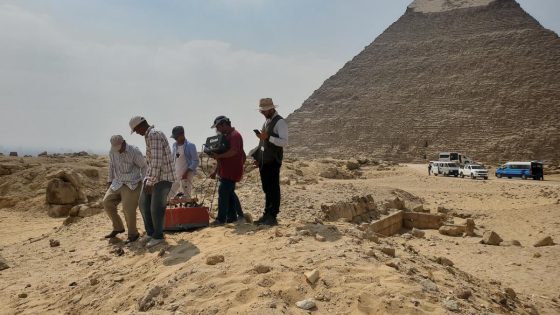 Mysterious L-shaped structure found near Egyptian pyramids of Giza baffles scientists – MASHAHER