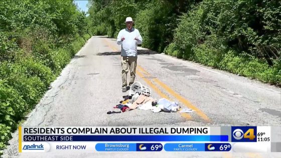 Residents in southeast Indianapolis threatened with fines, victimized by illegal dumping – MASHAHER