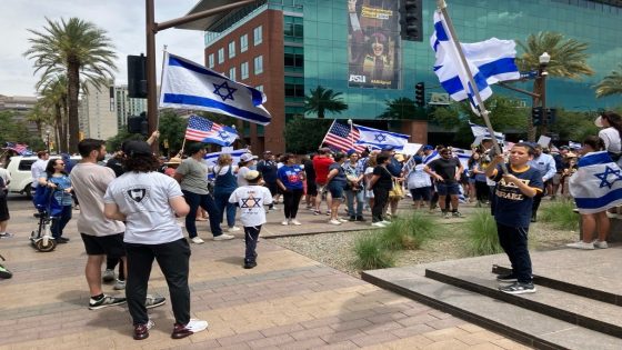 Rally at ASU held to support Israel, Jewish students: ‘Together in community’ – MASHAHER