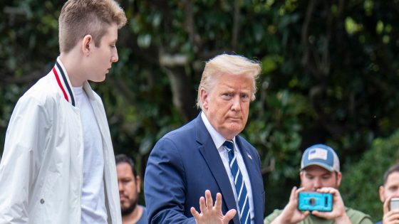 Trump Appears To Be Ditching Son Barron’s Graduation For Minnesota Event – MASHAHER