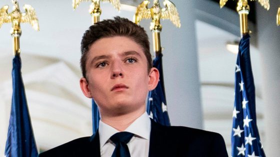 Barron Trump declines Florida GOP delegate position due to ‘prior commitments’ – MASHAHER