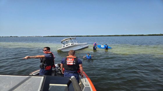 5 boaters rescued within 3 hours in Tampa Bay by Coast Guard – MASHAHER