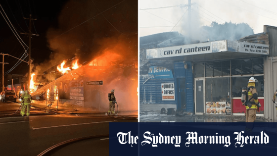 Industrial fire burning in Brisbane – MASHAHER