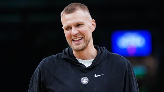 Porzingis shares calf injury update, jokes about ‘historic’ recovery – MASHAHER