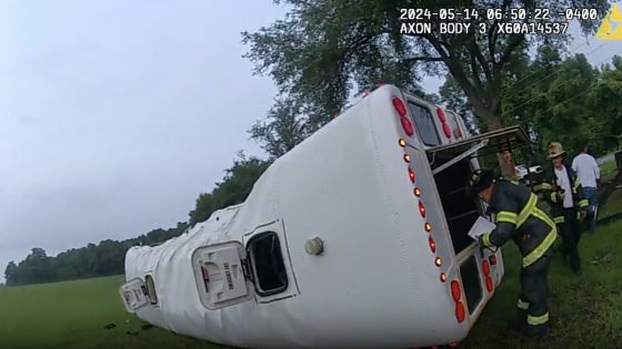 Bodycam footage shows aftermath of Florida bus crash that killed at least 8 – MASHAHER