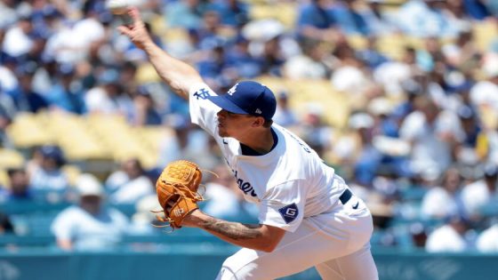 Gavin Stone pitches seven strong innings to give Dodgers their 14th win in 16 games – MASHAHER