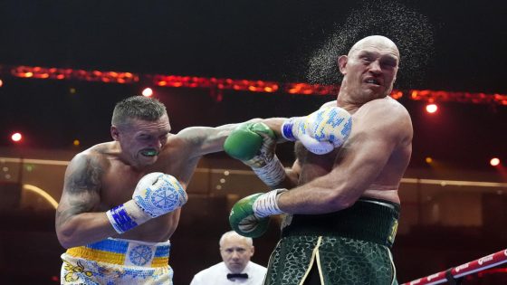 Oleksandr Usyk-Tyson Fury heavyweight title rematch scheduled for Dec. 21 – MASHAHER