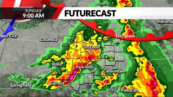 Two rounds of severe storms Sunday in St. Louis region – MASHAHER