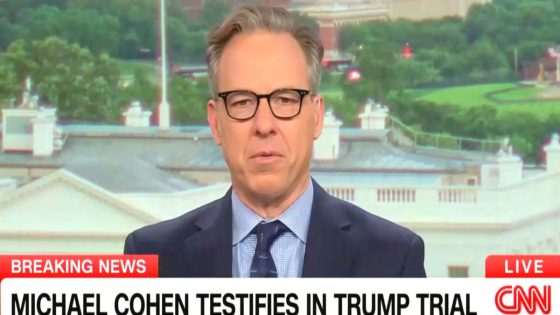 Jake Tapper Immediately Fact-Checks Trump’s ‘Very Angry’ Courthouse Rant – MASHAHER