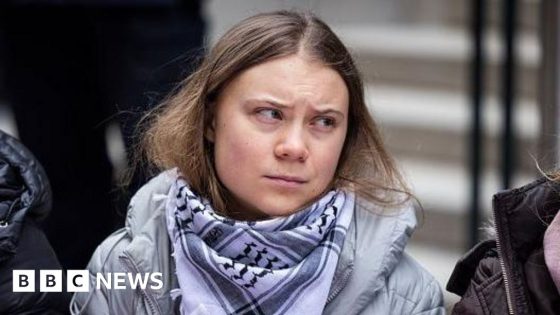 Greta Thunberg fined for disobeying police at Swedish climate protest – MASHAHER