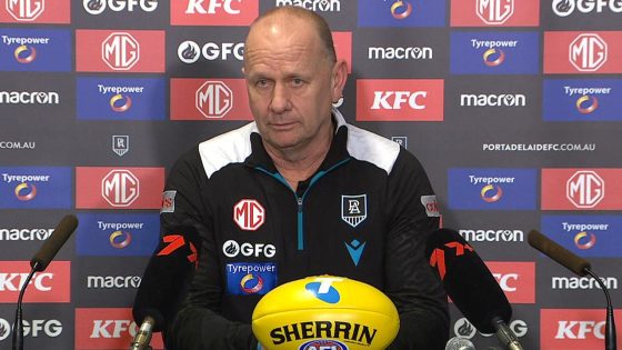 Connor Rozee injury, Port Adelaide coach Ken Hinkley admits Rozee shouldn’t have played Showdown LV vs Crows, press conference, latest news – MASHAHER