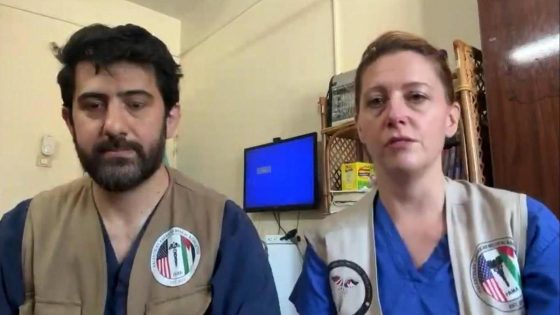 U.S. medics trapped in Gaza share emotional testimonies – MASHAHER