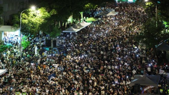 Tens of thousands protest Taiwan parliament bills to ‘defend democracy’ – MASHAHER