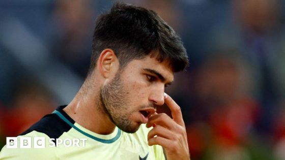 Madrid Open: Carlos Alcaraz title defence ended by Andrey Rublev – MASHAHER