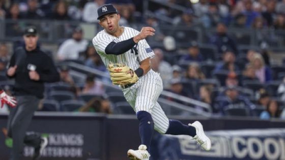 Yankees’ Oswald Peraza scheduled to being rehab assignment on Tuesday – MASHAHER