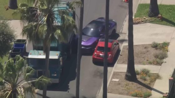 Dodge Charger Fleeing Police Tries Pushing A Garbage Truck Out Of The Way – MASHAHER