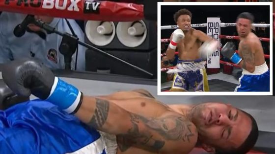 Terrence Williams boxing knockout of the year contender on Jonathan Ariel Sosa is utterly terrifying, video – MASHAHER