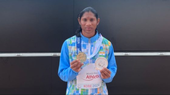 Telangana labourer’s daughter breaks world record in Para Athletics – MASHAHER