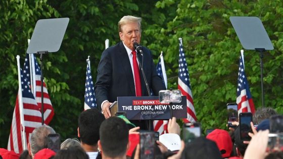 Donald Trump vows to save ‘deep blue’ New York as he addresses ‘25,000 supporters’ at Bronx rally – MASHAHER