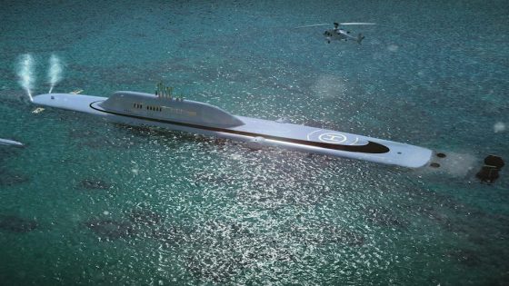 Underwater superyachts? A CEO is pitching fantastical ships that can go 800 feet down and stay submerged for weeks – MASHAHER