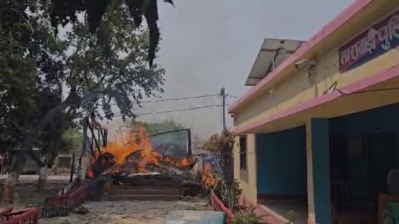 Bihar Man, Minor Wife Die In Custody, Angry Mob Sets Tarabari Police Station On Fire – MASHAHER