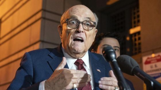 Rudy Giuliani’s radio show cancelled over election lies – MASHAHER